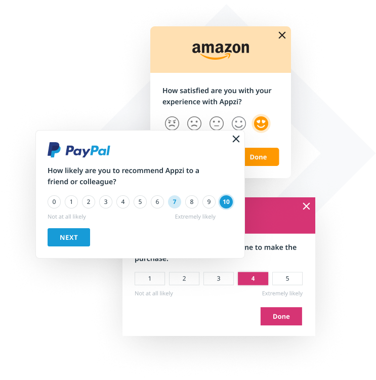 amazon-paypal-ibm-widgets