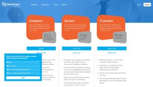page-specific feedback