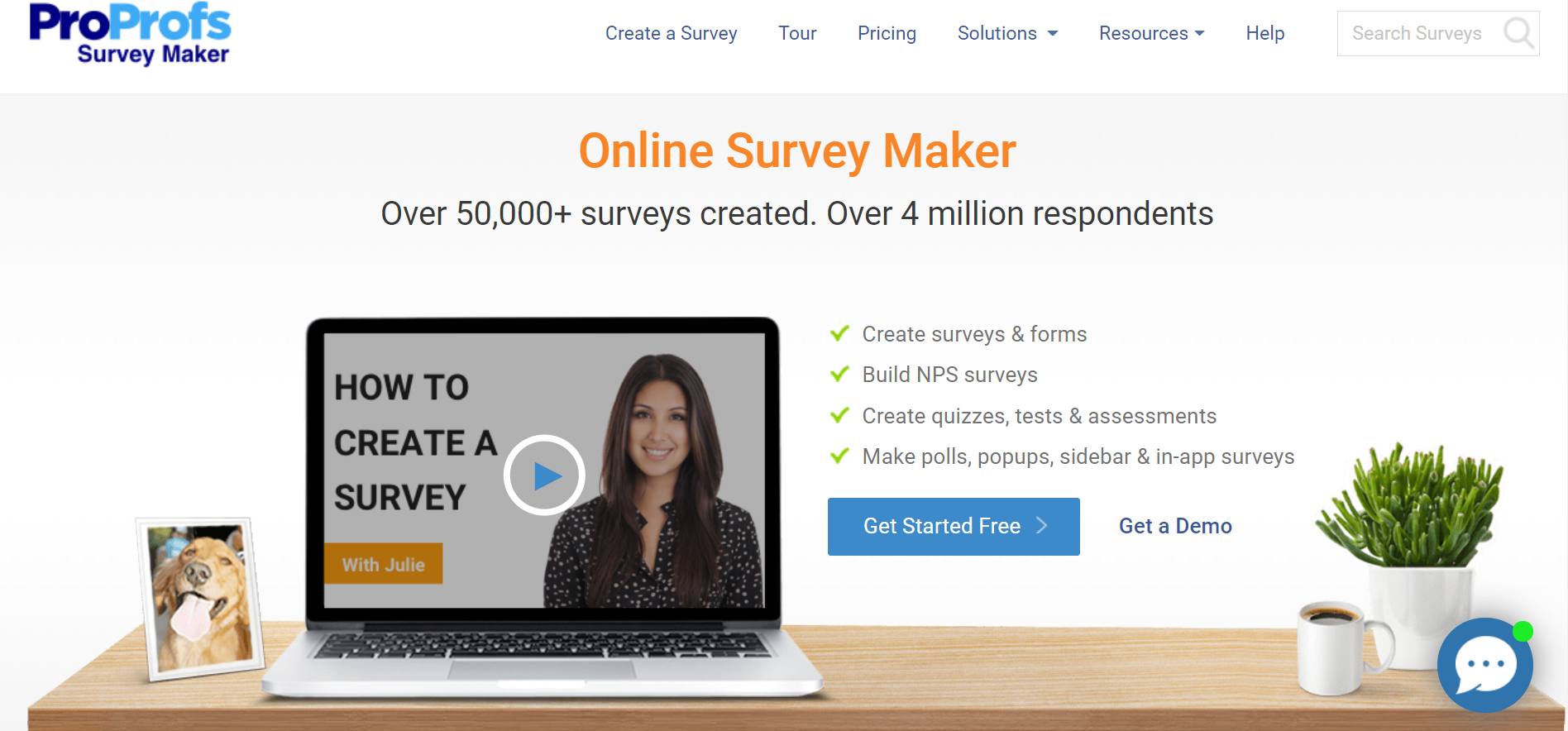 ProProfs Survey Maker Hero Image